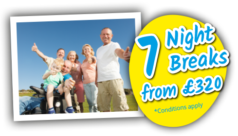 Mobility holidays from £320